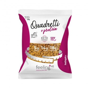 Quadretti + protein (100g)
